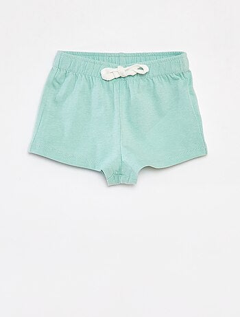 Conjunto de 2 calções em jersey - 2 peças