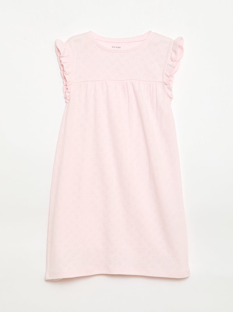 Conjunto de 2 camisas de dormir de manga curta Branco - Kiabi
