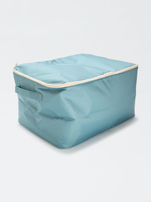 Conjunto de 2 capas de arrumação para roupa 50x28x36 cm - Kiabi Conjunto de 2 capas de arrumação para roupa 50x28x36 cm - Kiabi