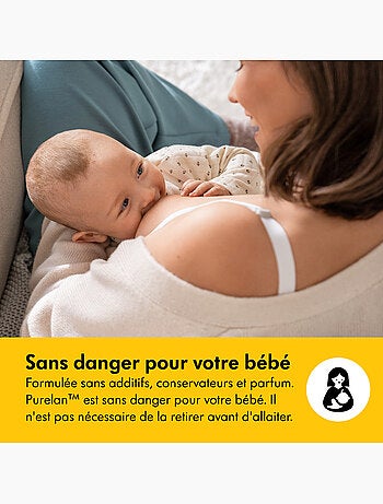 Conjunto de 2 cremes de amamentação com lanolina purelan™ 37 g - alivia e hidrata