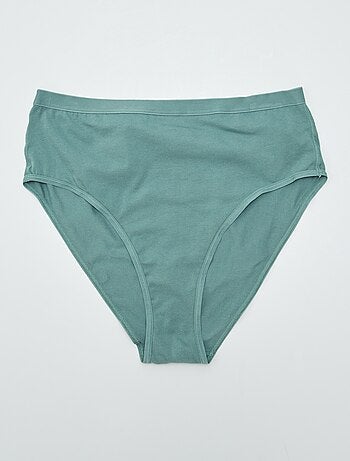 Conjunto de 2 cuecas de cintura alta - coleção fácil de vestir