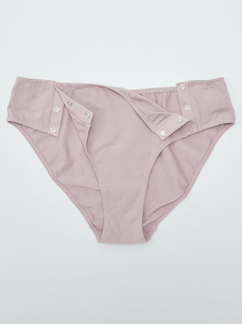 Conjunto de 2 cuecas de jérsei - coleção fácil de vestir - Kiabi