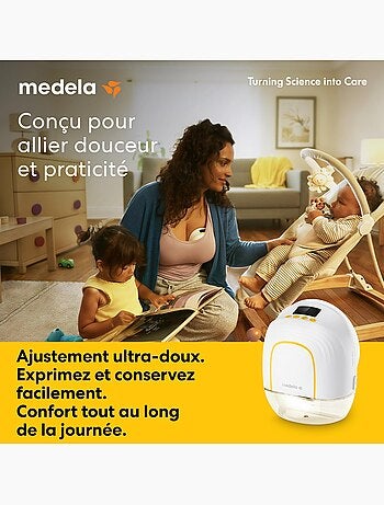 Conjunto de 2 extra-leites elétricos portáteis simples melody inbra - ultraleves e silenciosos,