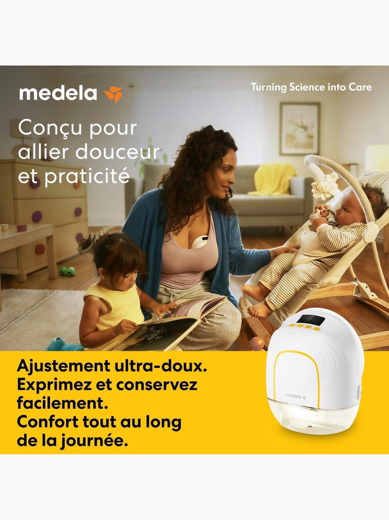 Conjunto de 2 extra-leites elétricos portáteis simples melody inbra - ultraleves e silenciosos, Branco - Kiabi
