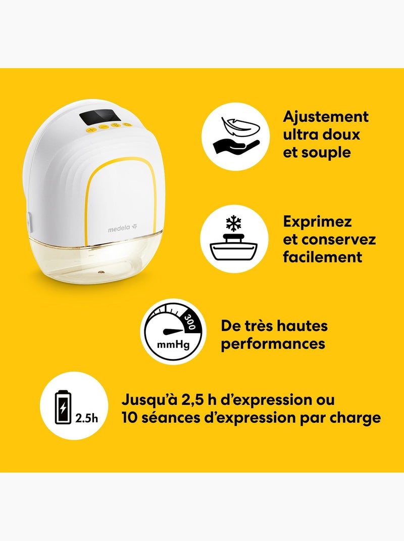 Conjunto de 2 extra-leites elétricos portáteis simples melody inbra - ultraleves e silenciosos, Branco - Kiabi