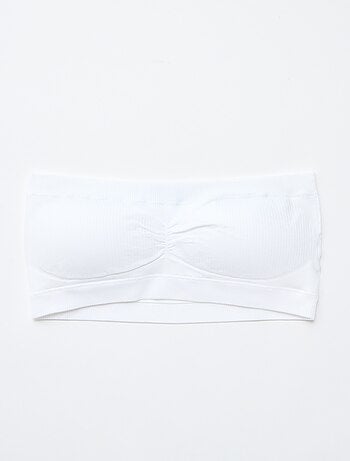 Pack de 2 bandeau em canelado sem costuras
