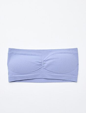 Pack de 2 bandeau em canelado sem costuras
