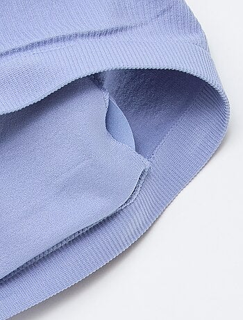 Pack de 2 bandeau em canelado sem costuras