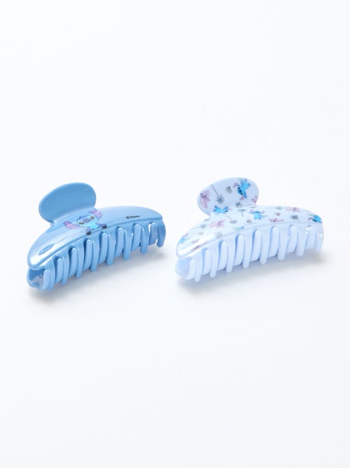 Conjunto de 2 ganchos de caranguejo 'Stitch' - Kiabi