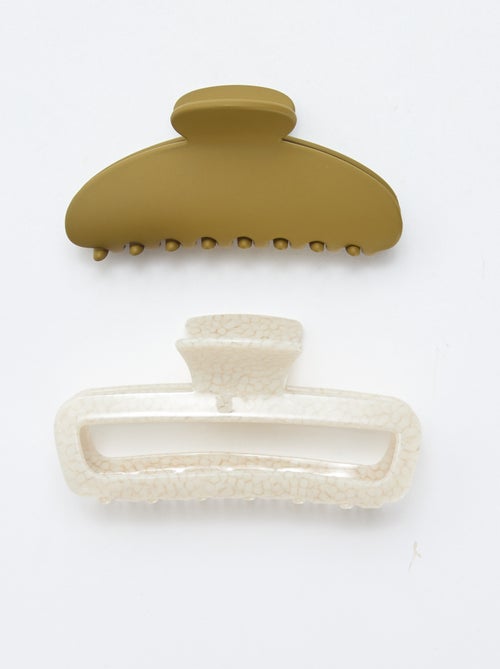 Conjunto de 2 ganchos de caranguejo - Kiabi