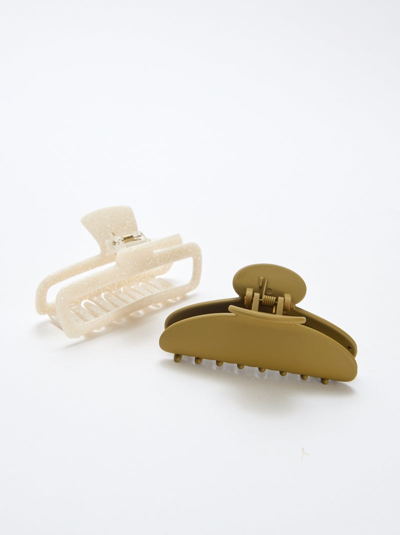 Conjunto de 2 ganchos de caranguejo Verde - Kiabi