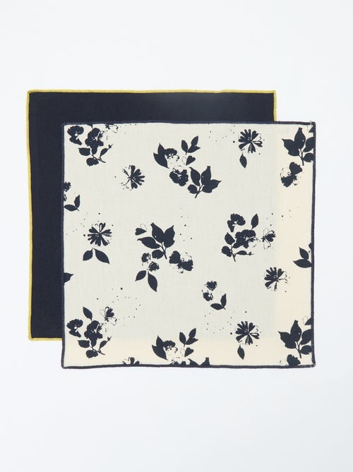 Conjunto de 2 guardanapos de mesa (40x40 cm) - Kiabi Home - Kiabi