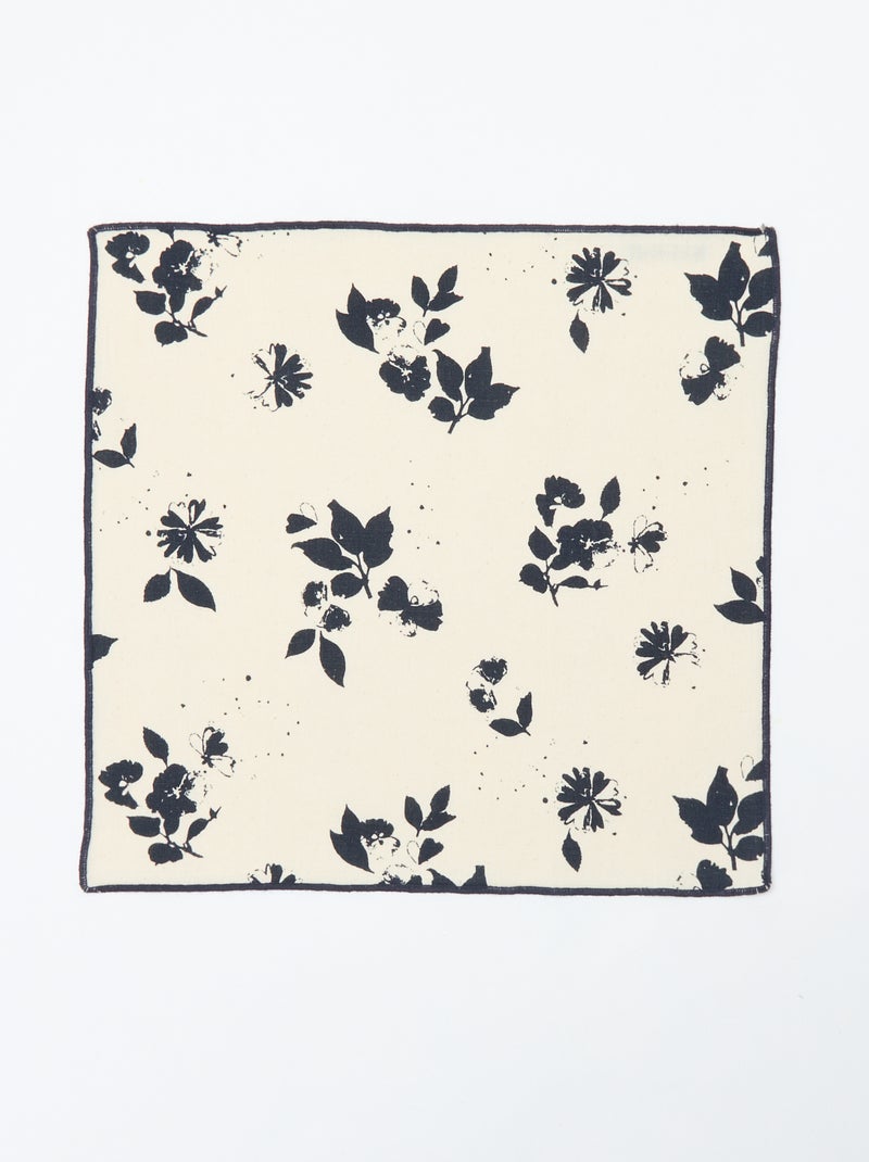 Conjunto de 2 guardanapos de mesa (40x40 cm) - Kiabi Home Azul - Kiabi