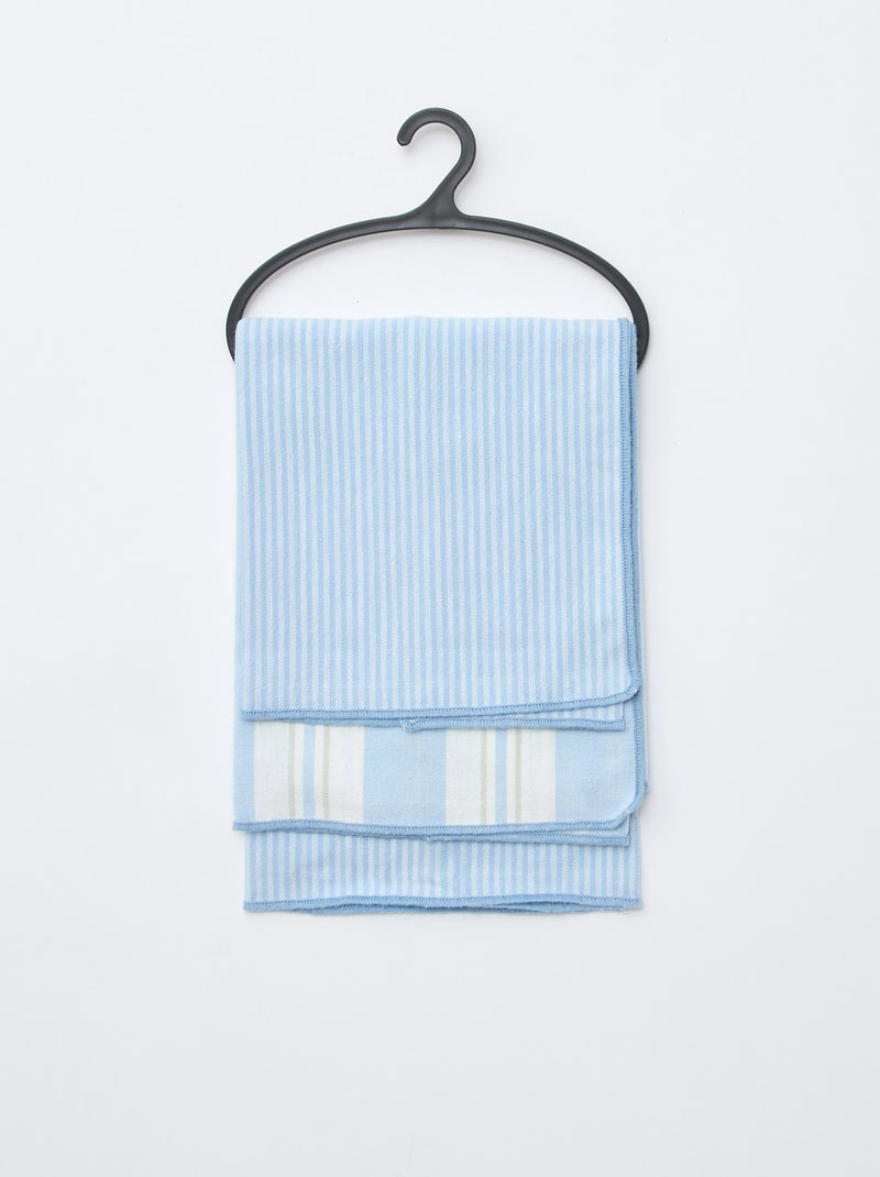 Conjunto de 2 guardanapos de mesa Azul - Kiabi