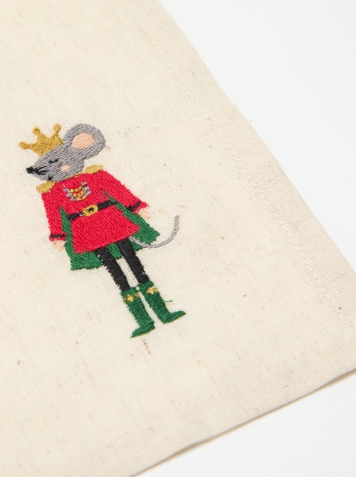 Conjunto de 2 guardanapos de mesa de Natal - Kiabi