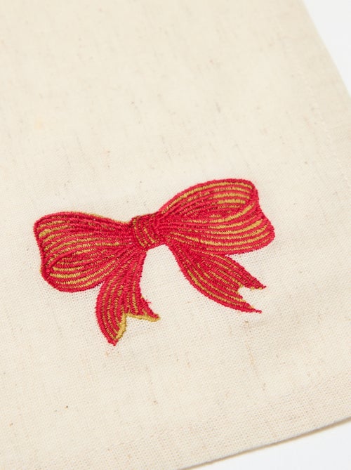 Conjunto de 2 guardanapos de mesa de Natal - Kiabi