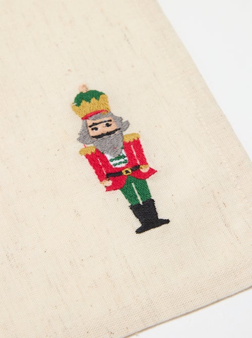 Conjunto de 2 guardanapos de mesa de Natal - Kiabi