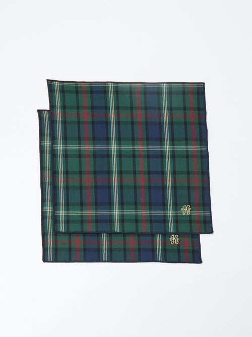 Conjunto de 2 guardanapos de mesa 'Kiabi & Catherine Painvin' - Kiabi