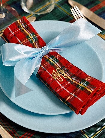 Conjunto de 2 guardanapos de mesa 'Kiabi & Catherine Painvin'