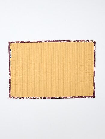 Conjunto de 2 individuais de mesa acolchoados (30x45 cm) - Kiabi Home