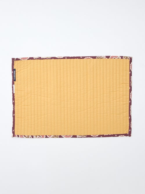 Conjunto de 2 individuais de mesa acolchoados (30x45 cm) - Kiabi Home - Kiabi