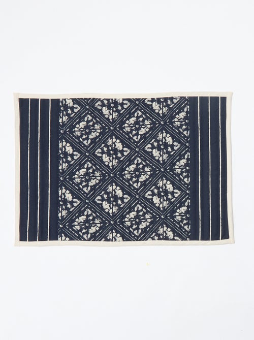 Conjunto de 2 individuais de mesa com estampado - Kiabi Home - Kiabi
