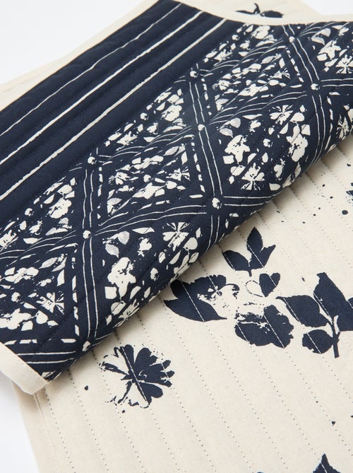 Conjunto de 2 individuais de mesa com estampado - Kiabi Home - Kiabi