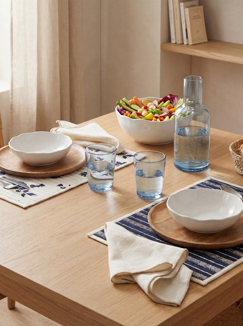 Conjunto de 2 individuais de mesa estampados - Kiabi Home - Kiabi Conjunto de 2 individuais de mesa estampados - Kiabi Home - Kiabi