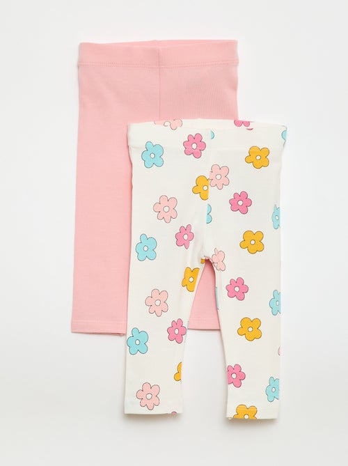 Conjunto de 2 leggings compridos - Kiabi