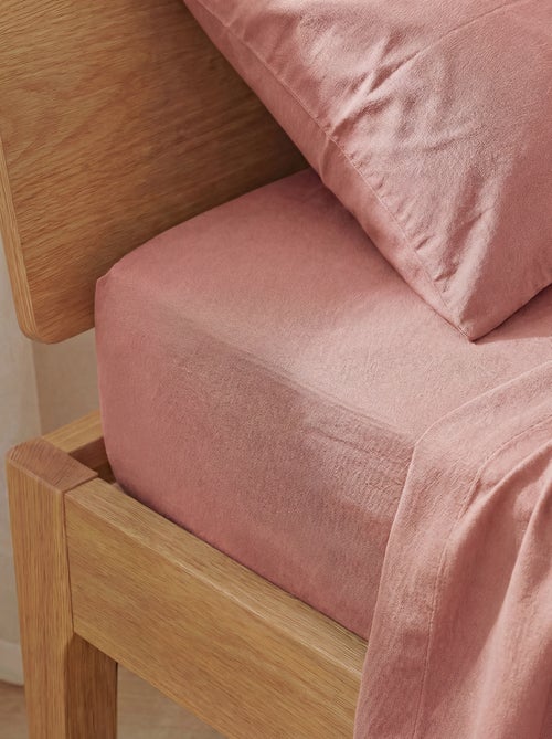 Conjunto de 2 lençóis de baixo com elástico - 60 x 120 cm - Kiabi Conjunto de 2 lençóis de baixo com elástico - 60 x 120 cm - Kiabi
