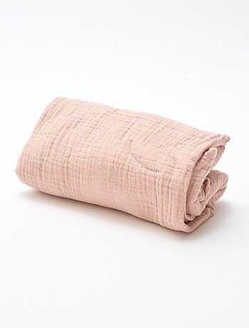 Conjunto de 2 lençóis de baixo em gaze suave