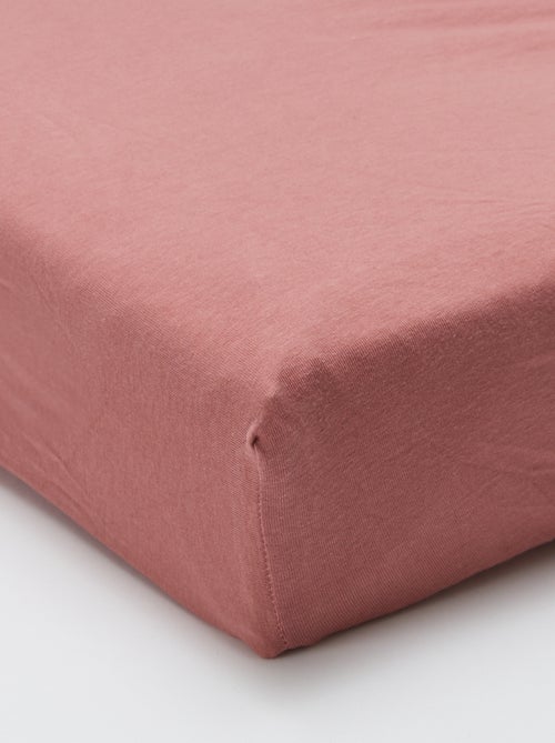 Conjunto de 2 lençóis de baixo para bebé (70x140) em jersey - Kiabi Home - Kiabi