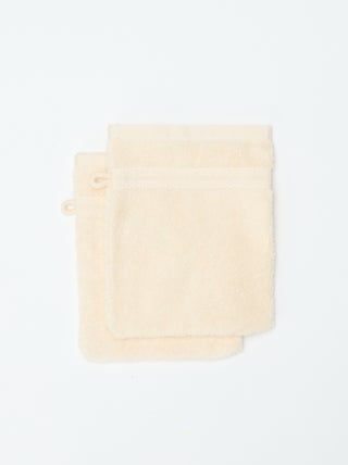 Conjunto de 2 luvas de banho - Kiabi Home