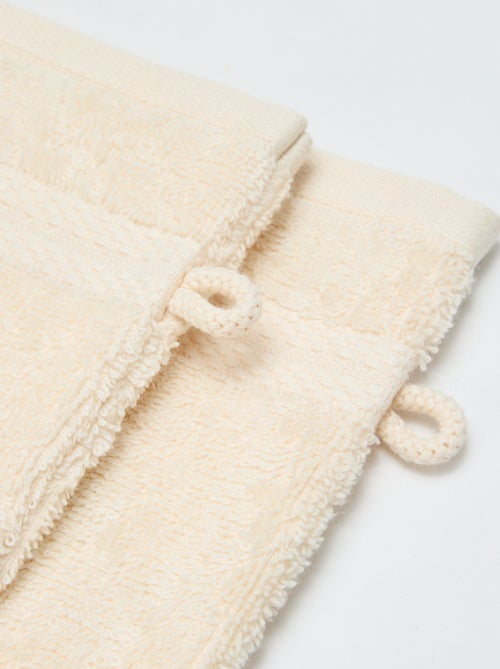 Conjunto de 2 luvas de banho - Kiabi Home - Kiabi