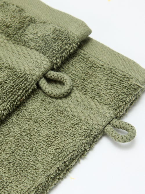 Conjunto de 2 luvas de banho - Kiabi Home - Kiabi