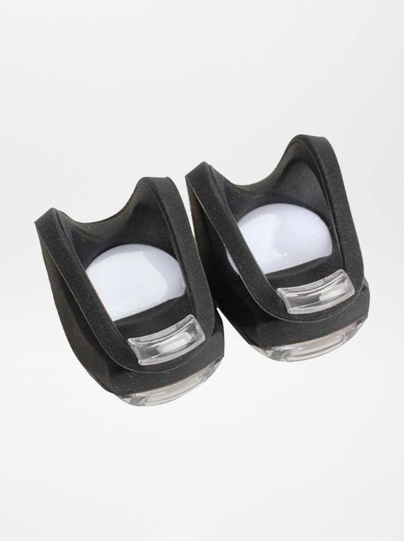 Conjunto de 2 luzes para carrinhos de bebé Preto - Kiabi