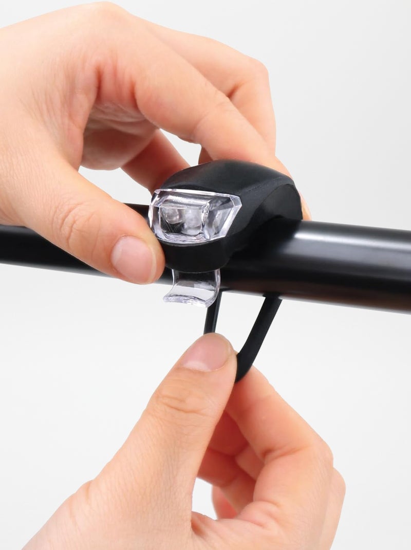 Conjunto de 2 luzes para carrinhos de bebé Preto - Kiabi