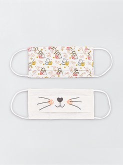 Conjunto de 2 máscaras de proteção de categoria 2 - Kiabi