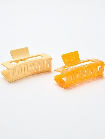 Conjunto de 2 molas de cabelo