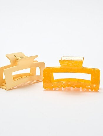 Conjunto de 2 molas de cabelo