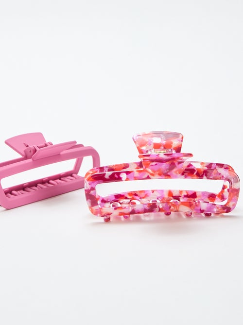 Conjunto de 2 molas de cabelo - Kiabi