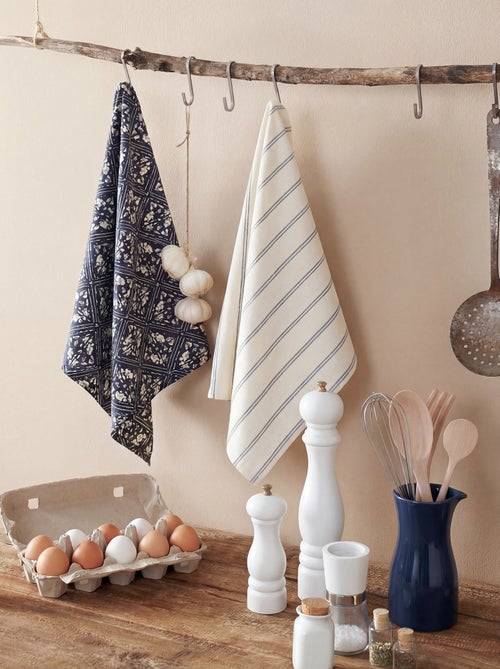 Conjunto de 2 panos de cozinha - Kiabi Home - Kiabi