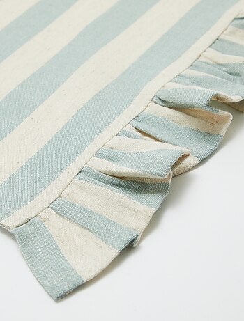 Conjunto de 2 panos de cozinha com folhos (50x70 cm)