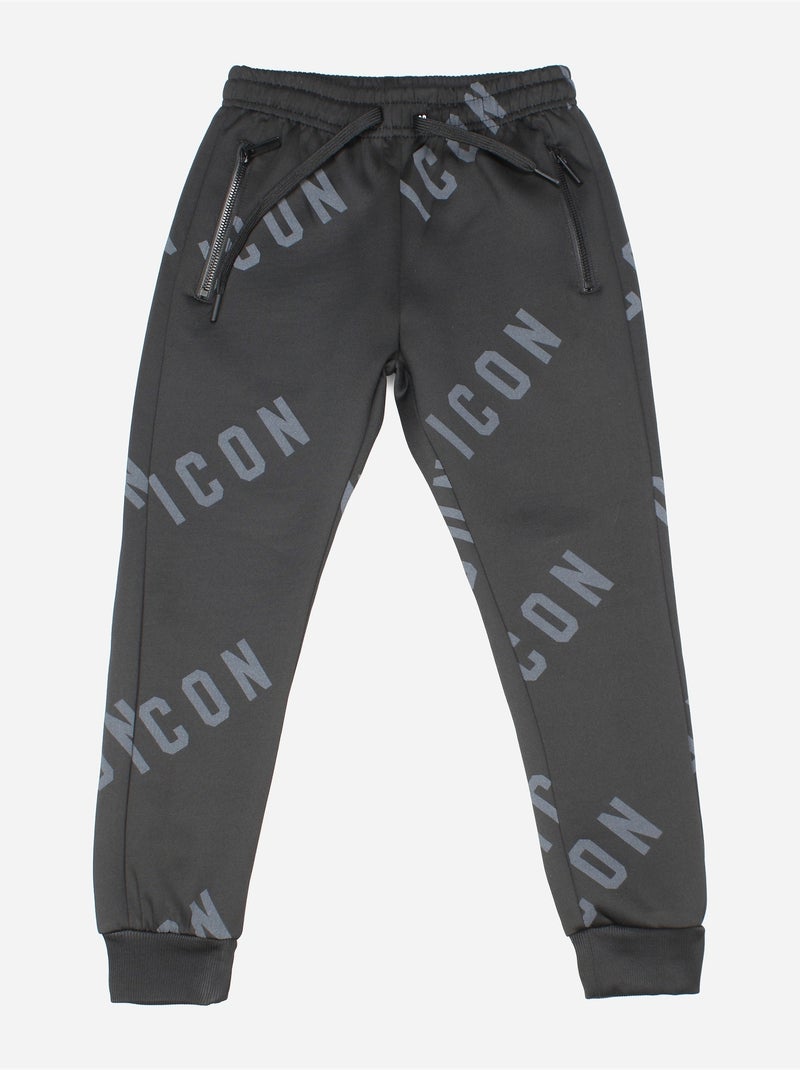 Conjunto de 2 peças - Boom Kids Preto - Kiabi