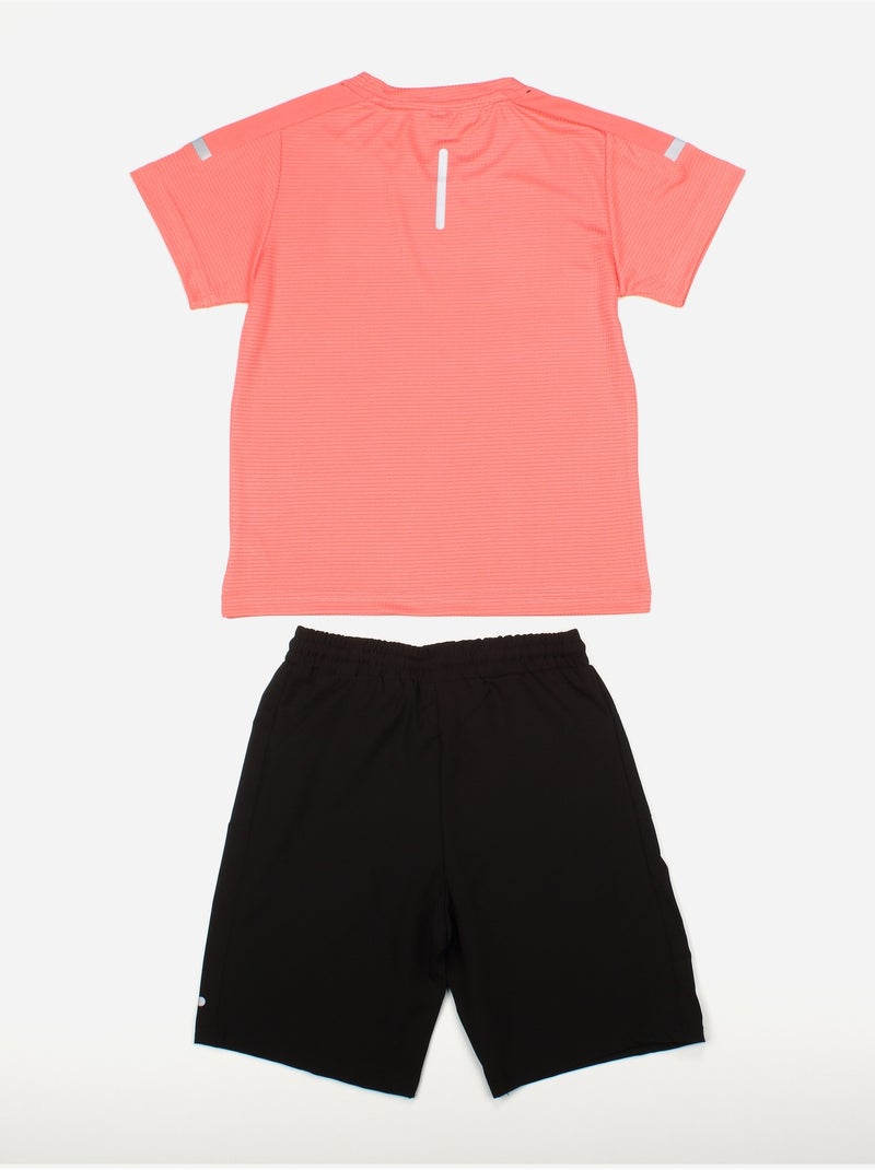 Conjunto de 2 peças - Boom Kids Preto Rosa - Kiabi