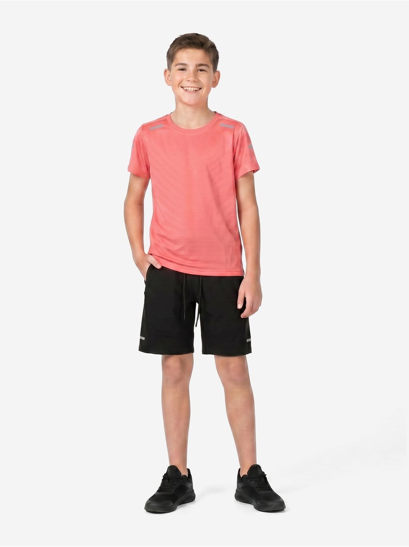 Conjunto de 2 peças - Boom Kids Preto Rosa - Kiabi