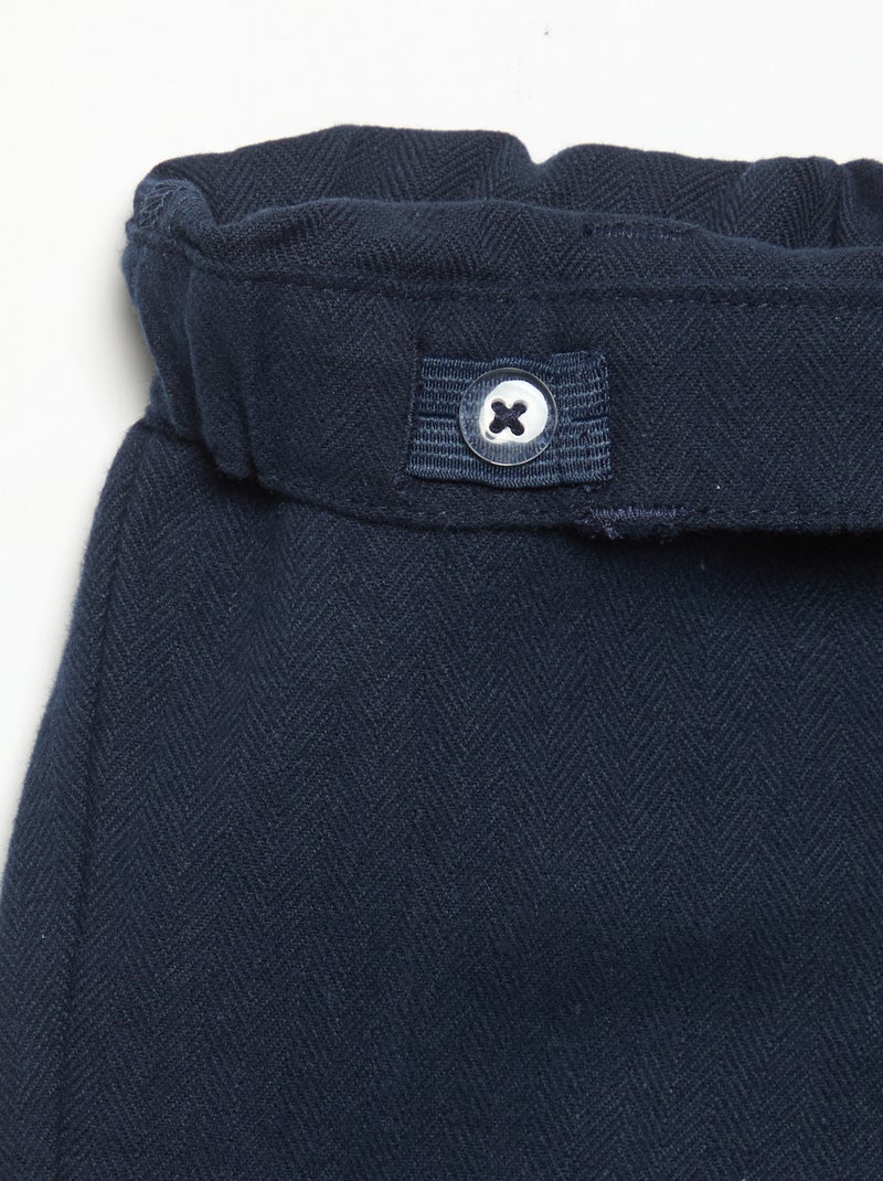 Conjunto de 2 peças - camisola + calças Azul - Kiabi