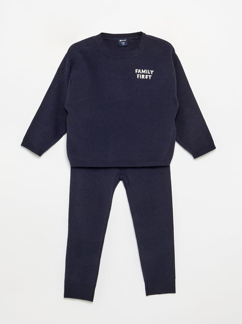 Conjunto de 2 peças - Camisola + Calças - Kiabi