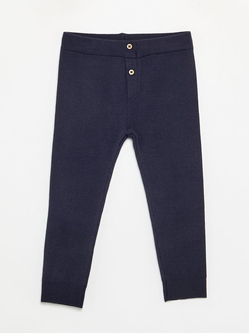 Conjunto de 2 peças - Camisola + Calças Azul - Kiabi