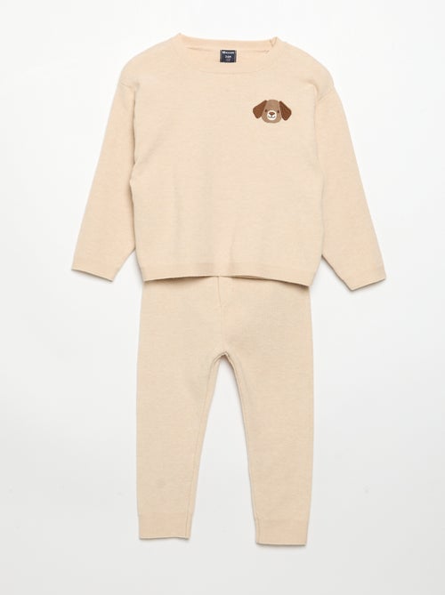 Conjunto de 2 peças - Camisola + Calças - Kiabi